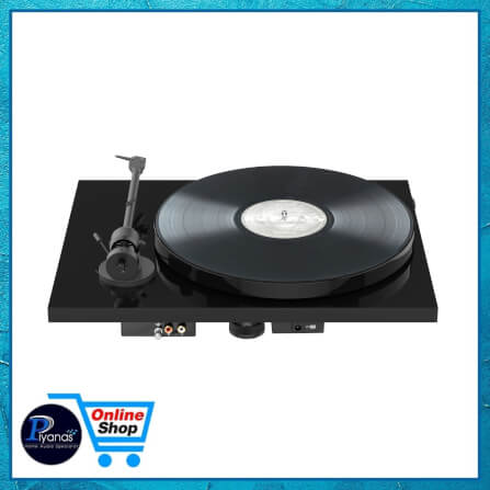 เครื่องเล่นแผ่นเสียง PROJECT : E-1 PHONO (พร้อมหัวเข็ม AUDIO TECHNICA รุ่น AT 3600L) (สีดำ)_3